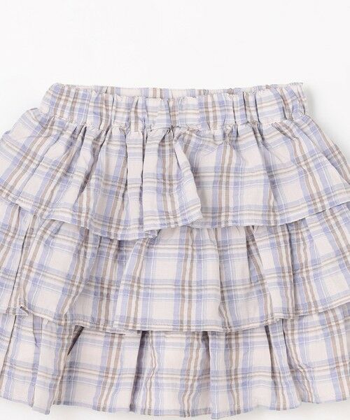 ANY / エニィ ミニ・ひざ丈スカート | 【洗濯機可能】ティアード チェックスカパン | 詳細11