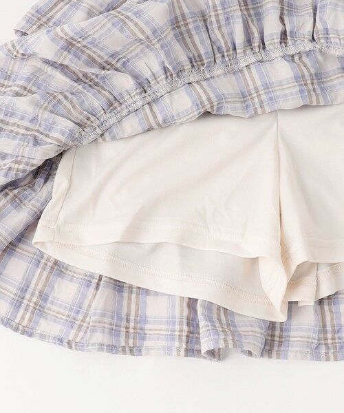 ANY / エニィ ミニ・ひざ丈スカート | 【洗濯機可能】ティアード チェックスカパン | 詳細14