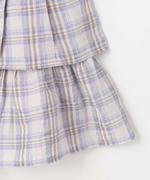 ANY / エニィ ミニ・ひざ丈スカート | 【洗濯機可能】ティアード チェックスカパン | 詳細15