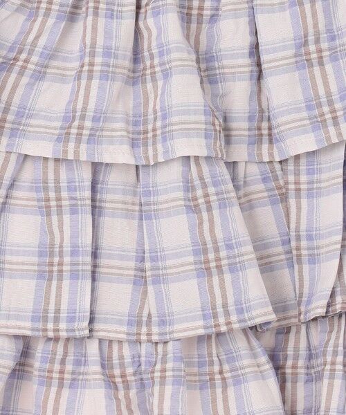 ANY / エニィ ミニ・ひざ丈スカート | 【洗濯機可能】ティアード チェックスカパン | 詳細16