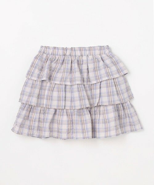 ANY / エニィ ミニ・ひざ丈スカート | 【洗濯機可能】ティアード チェックスカパン | 詳細9
