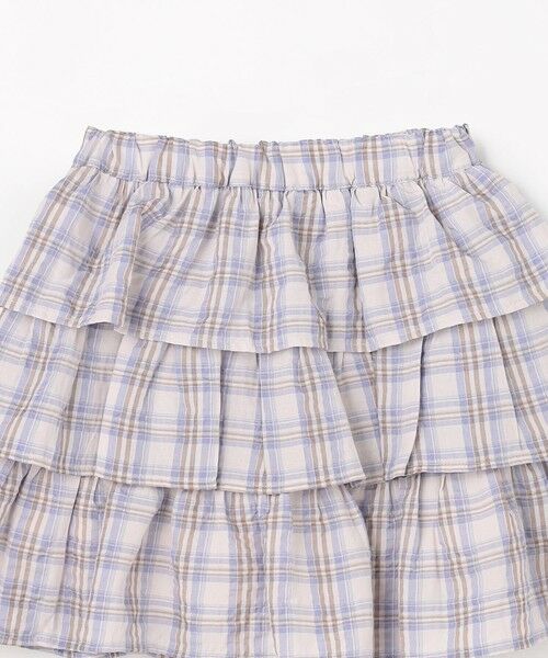 ANY / エニィ ミニ・ひざ丈スカート | 【洗濯機可能】ティアード チェックスカパン | 詳細11