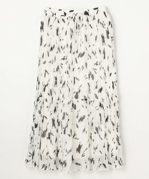 ANY / エニィ ミニ・ひざ丈スカート | アートドットプリントスカート | 詳細7