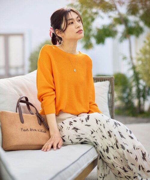 ANY / エニィ ミニ・ひざ丈スカート | アートドットプリントスカート | 詳細2