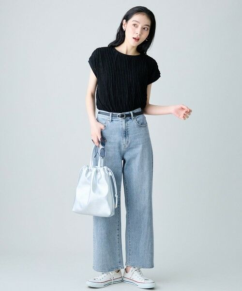 ANY / エニィ ベルト・サスペンダー | バックルデザインナローベルト | 詳細4