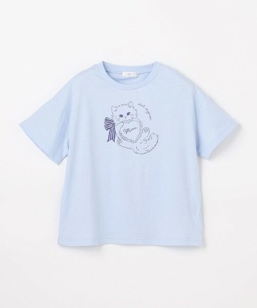 ANY / エニィ カットソー | 【綿100%/接触冷感】ひんやり オーバーサイズ アニマルTシャツ | 詳細10