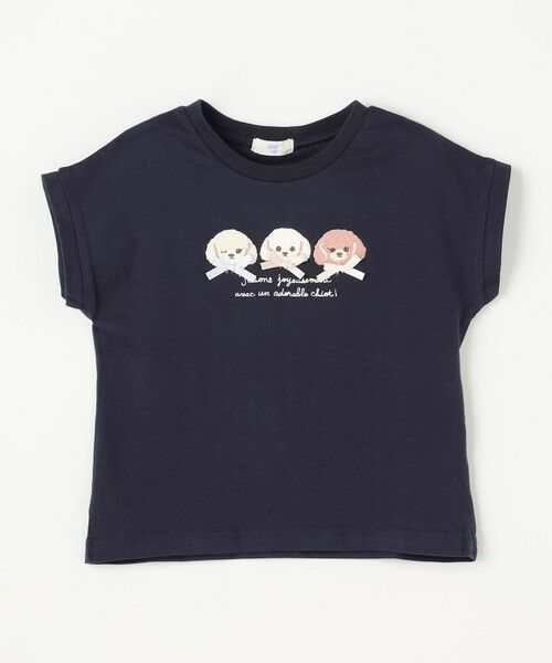 ANY / エニィ カットソー | 【綿100%】ひんやり フレンチスリーブ サガラ刺?Tシャツ | 詳細7