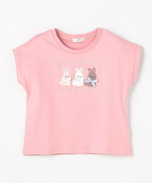 ANY / エニィ カットソー | 【綿100%】ひんやり フレンチスリーブ サガラ刺?Tシャツ | 詳細14