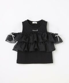 ANY / エニィ カットソー | 3WAY フリルドッキングTシャツ