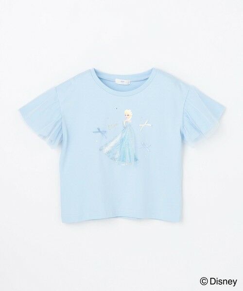 ANY / エニィ カットソー | 【ディズニー/FROZEN】【綿100%】袖チュール Tシャツ | 詳細12