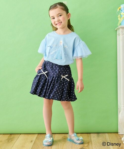 ANY / エニィ カットソー | 【ディズニー/FROZEN】【綿100%】袖チュール Tシャツ | 詳細10