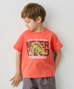 ANY / エニィ カットソー | 【洗濯機可能】恐竜プリント 半袖Tシャツ