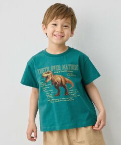 ANY / エニィ カットソー | 【洗濯機可能】恐竜プリント 半袖Tシャツ