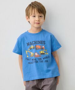 ANY / エニィ カットソー | 【洗濯機可能】はたらく車プリント 半袖Tシャツ