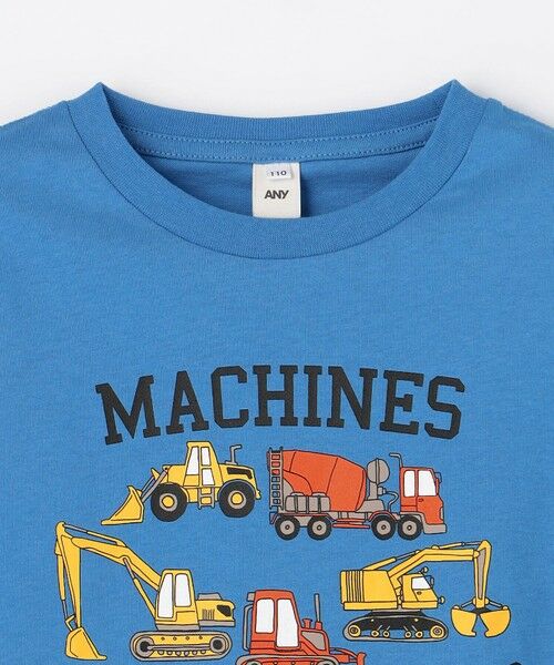 ANY / エニィ カットソー | 【洗濯機可能】はたらく車プリント 半袖Tシャツ | 詳細12