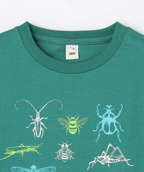 ANY / エニィ カットソー | 【洗濯機可能】昆虫プリント 半袖Tシャツ | 詳細12