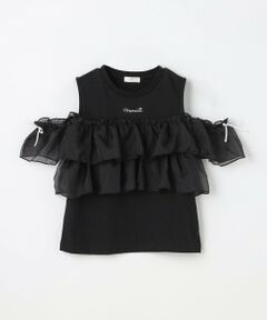 ANY / エニィ カットソー | 3WAY フリルドッキングTシャツ