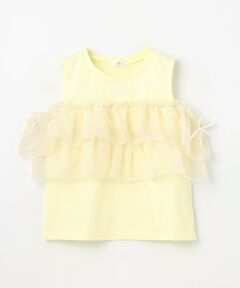 ANY / エニィ カットソー | 【新色追加】3WAY フリルドッキングTシャツ