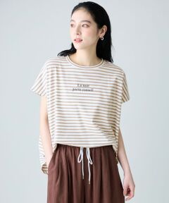 ANY / エニィ カットソー | ANYファンクションワイドフレンチスリーブTシャツ
