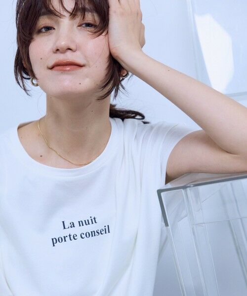 ANY / エニィ カットソー | ANYファンクションワイドフレンチスリーブTシャツ | 詳細1