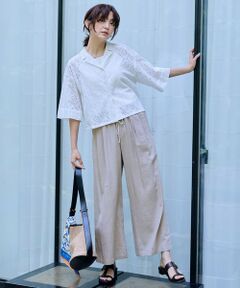 ANY / エニィ その他パンツ | ヨーロピアンリネンバギーパンツ