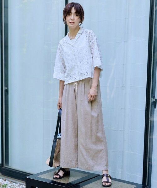 ANY / エニィ その他パンツ | ヨーロピアンリネンバギーパンツ | 詳細1