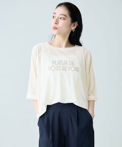 ANY / エニィ カットソー | シアークロップドプルオーバー
