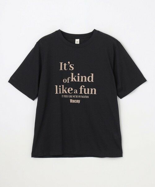 ANY / エニィ カットソー | シアーネップロゴＴシャツ | 詳細4
