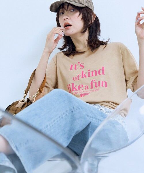 ANY / エニィ カットソー | シアーネップロゴＴシャツ | 詳細5