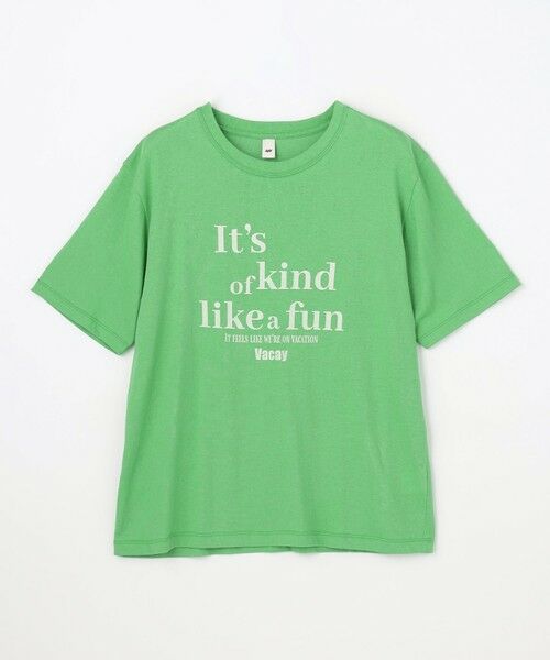 ANY / エニィ カットソー | シアーネップロゴＴシャツ | 詳細9