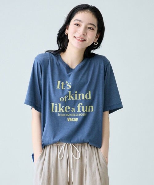 ANY / エニィ カットソー | シアーネップロゴＴシャツ | 詳細18