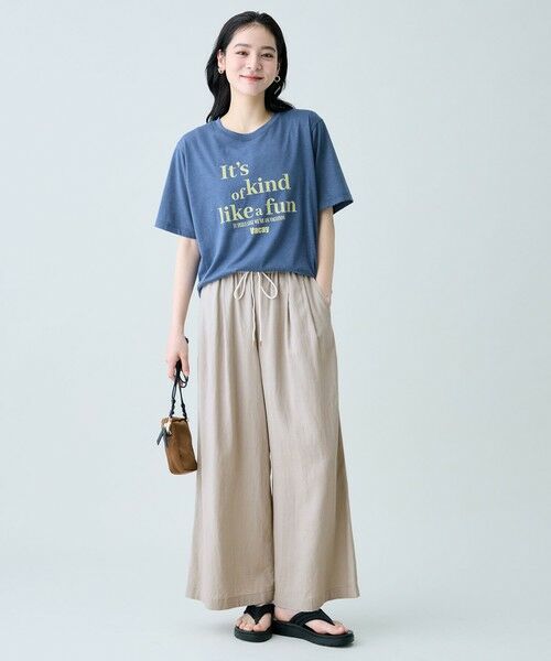 ANY / エニィ カットソー | シアーネップロゴＴシャツ | 詳細22
