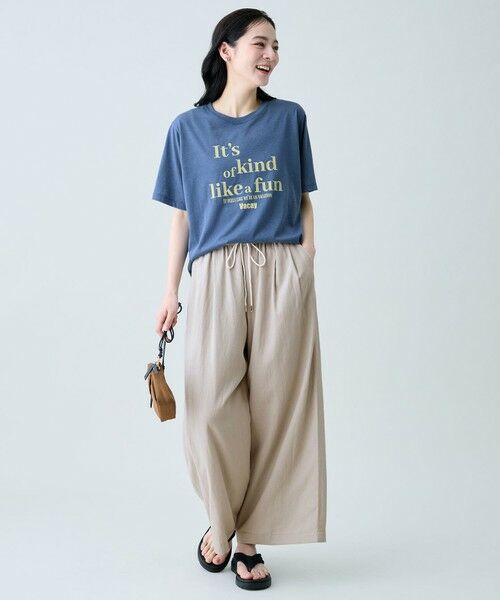 ANY / エニィ カットソー | シアーネップロゴＴシャツ | 詳細18