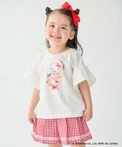 ANY / エニィ カットソー | 【サンリオキャラクターズ×ANY KIDS】ひんやり ファンシーフリル袖Tシャツ