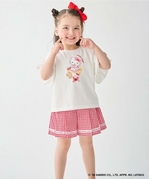 ANY / エニィ カットソー | 【サンリオキャラクターズ×ANY KIDS】ひんやり ファンシーフリル袖Tシャツ | 詳細3