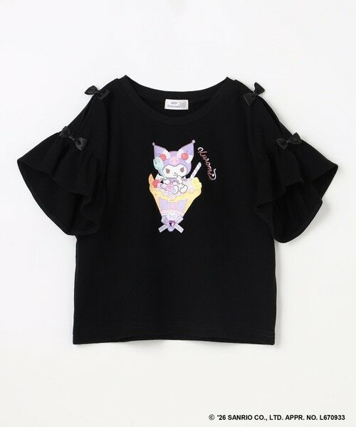 ANY / エニィ カットソー | 【サンリオキャラクターズ×ANY KIDS】ひんやり ファンシーフリル袖Tシャツ | 詳細10