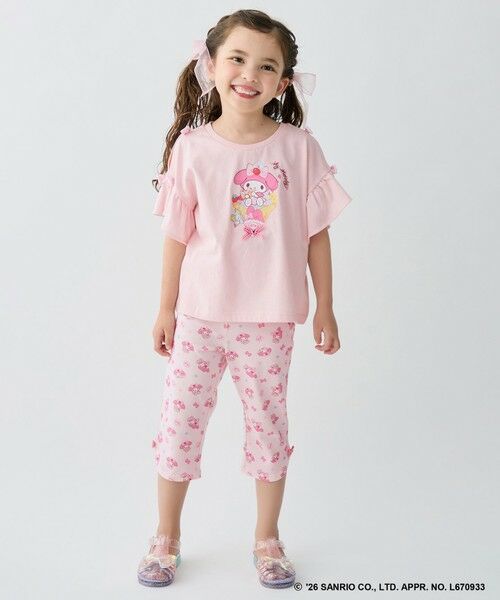 ANY / エニィ カットソー | 【サンリオキャラクターズ×ANY KIDS】ひんやり ファンシーフリル袖Tシャツ | 詳細16