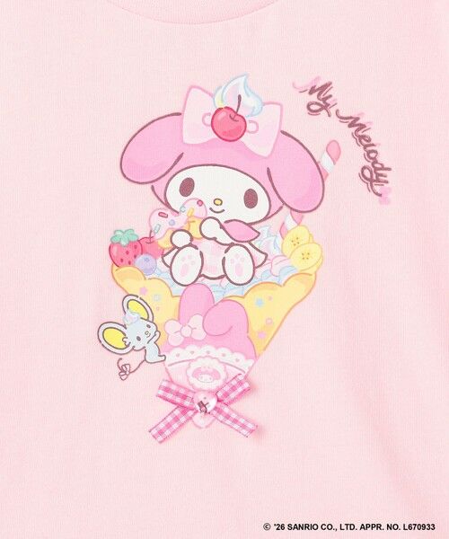 ANY / エニィ カットソー | 【サンリオキャラクターズ×ANY KIDS】ひんやり ファンシーフリル袖Tシャツ | 詳細18