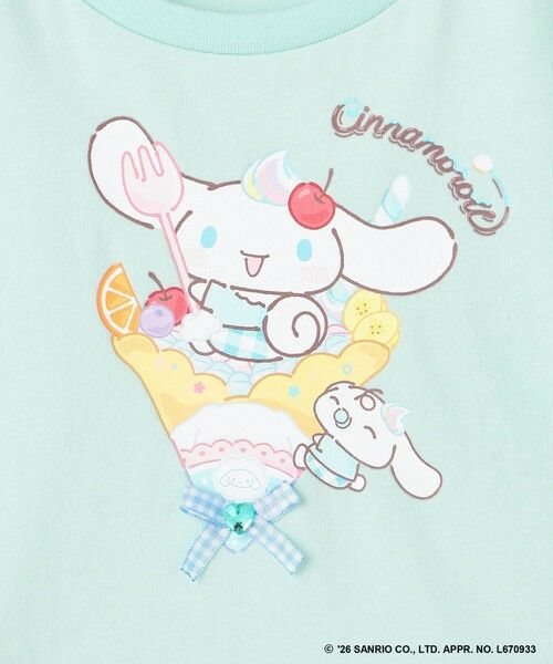 ANY / エニィ カットソー | 【サンリオキャラクターズ×ANY KIDS】ひんやり ファンシーフリル袖Tシャツ | 詳細25
