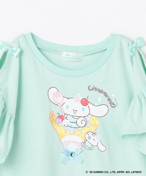 ANY / エニィ カットソー | 【サンリオキャラクターズ×ANY KIDS】ひんやり ファンシーフリル袖Tシャツ | 詳細28