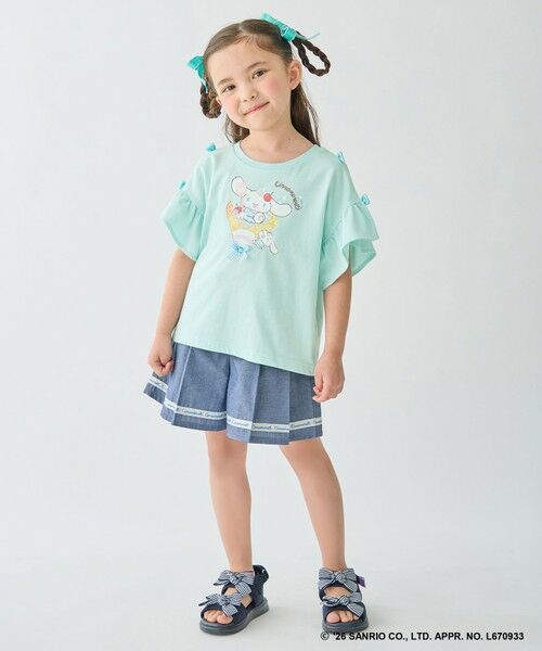 ANY / エニィ カットソー | 【サンリオキャラクターズ×ANY KIDS】ひんやり ファンシーフリル袖Tシャツ | 詳細21