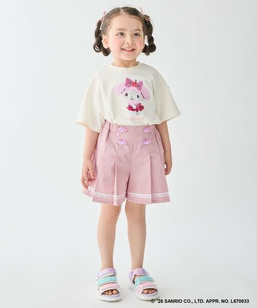 ANY / エニィ カットソー | 【サンリオキャラクターズ×ANY KIDS】ひんやり ミラクルスパンコール Tシャツ | 詳細2