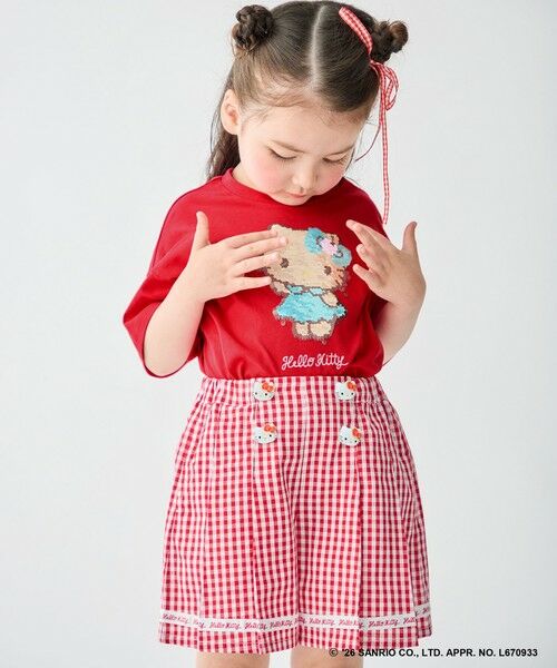 ANY / エニィ カットソー | 【サンリオキャラクターズ×ANY KIDS】ひんやり ミラクルスパンコール Tシャツ | 詳細9