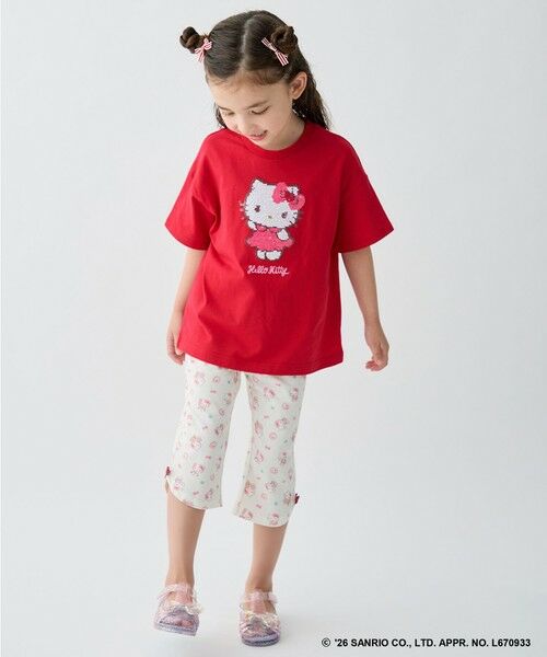 ANY / エニィ カットソー | 【サンリオキャラクターズ×ANY KIDS】ひんやり ミラクルスパンコール Tシャツ | 詳細10