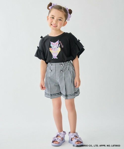ANY / エニィ カットソー | 【サンリオキャラクターズ×ANY KIDS】ひんやり ファンシーフリル袖Tシャツ | 詳細7