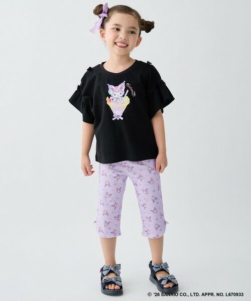 ANY / エニィ カットソー | 【サンリオキャラクターズ×ANY KIDS】ひんやり ファンシーフリル袖Tシャツ | 詳細9