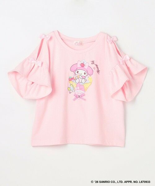 ANY / エニィ カットソー | 【サンリオキャラクターズ×ANY KIDS】ひんやり ファンシーフリル袖Tシャツ | 詳細17
