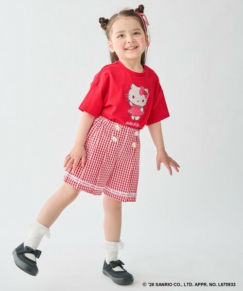 ANY / エニィ カットソー | 【サンリオキャラクターズ×ANY KIDS】ひんやり ミラクルスパンコール Tシャツ | 詳細8