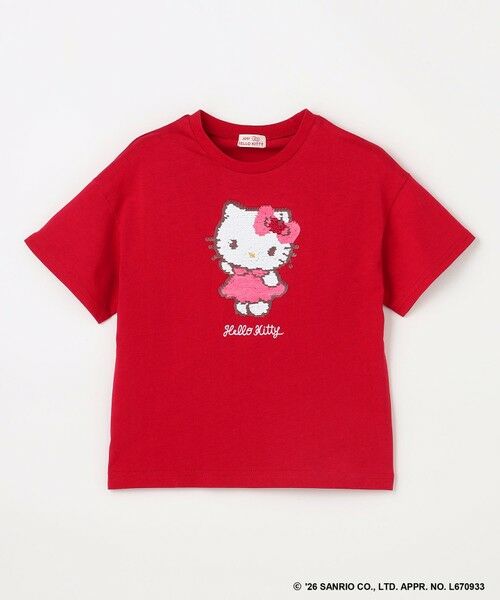 ANY / エニィ カットソー | 【サンリオキャラクターズ×ANY KIDS】ひんやり ミラクルスパンコール Tシャツ | 詳細11