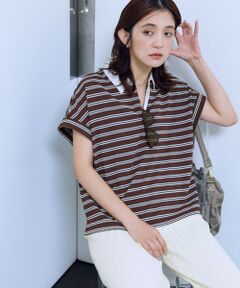 ANY / エニィ カットソー | マルチファンクション襟付きプルオーバー